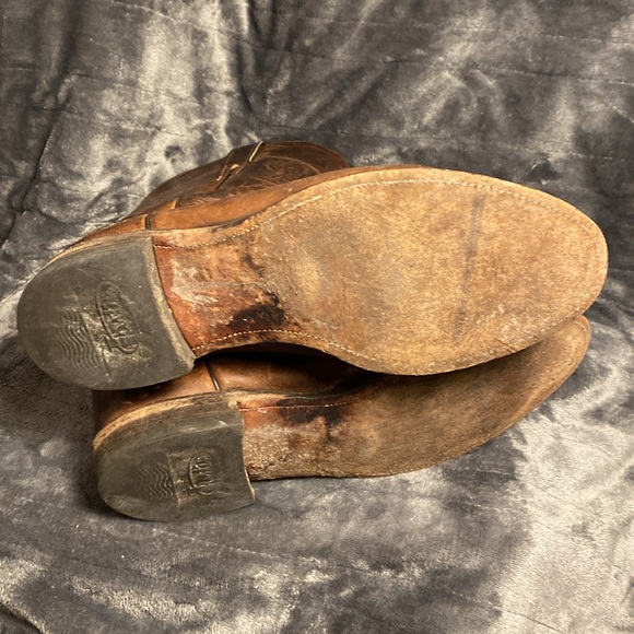 Justin 3408 Brown leather - Picture 4 of 5